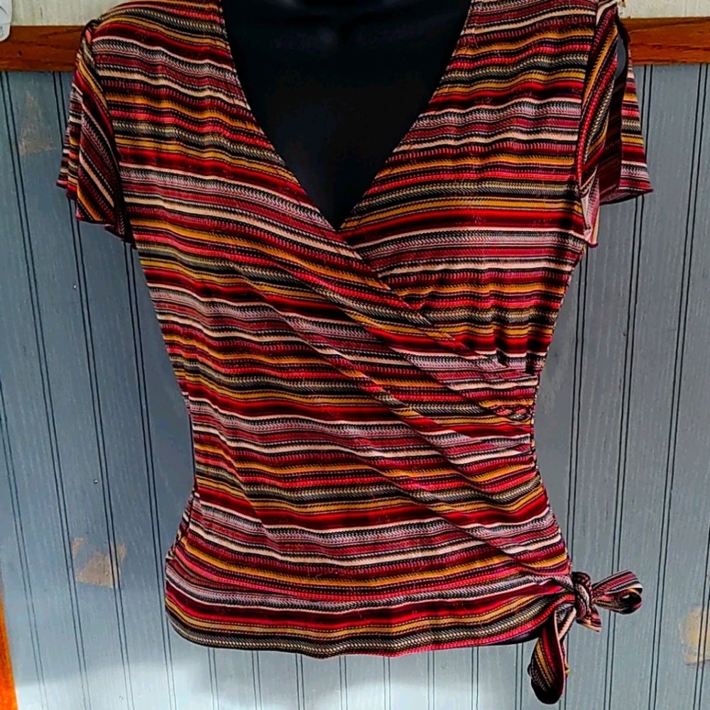 NWOT Ladies Fold Over Top